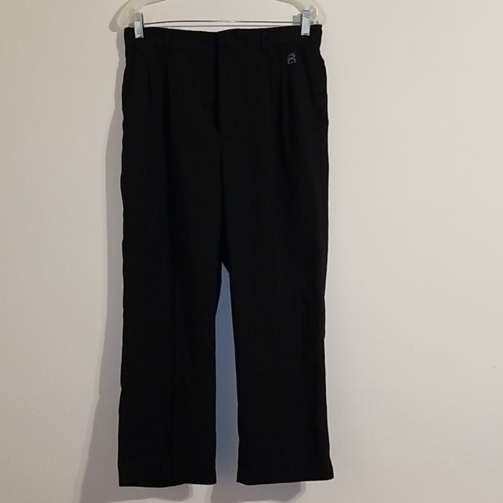ete sports men's black dress slacks size 29.